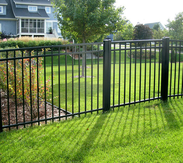 Compasion of Steel and Aluminum Fencing