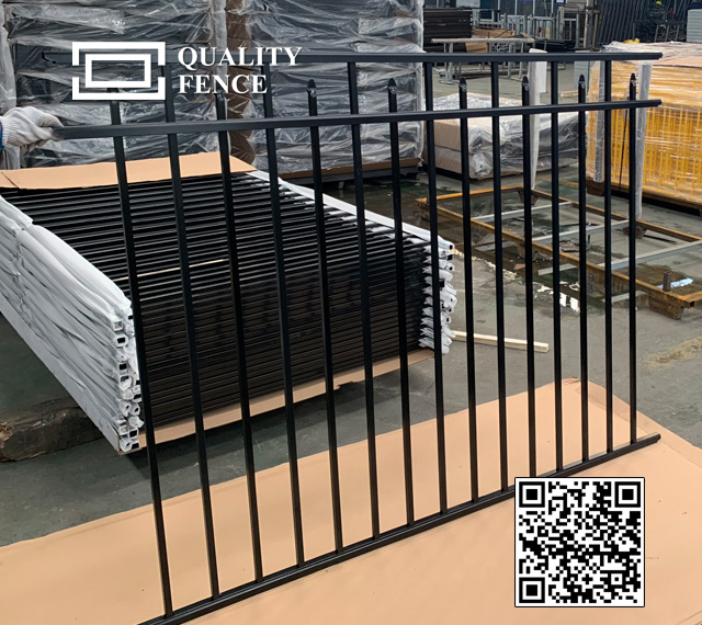 Compasion of Steel and Aluminum Fencing