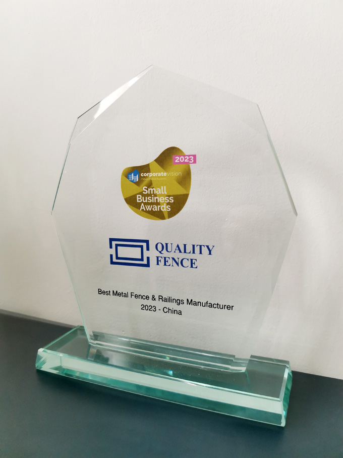 The Best Metal Fence and Railing Manufacturer awarded by AIGlobalMedia