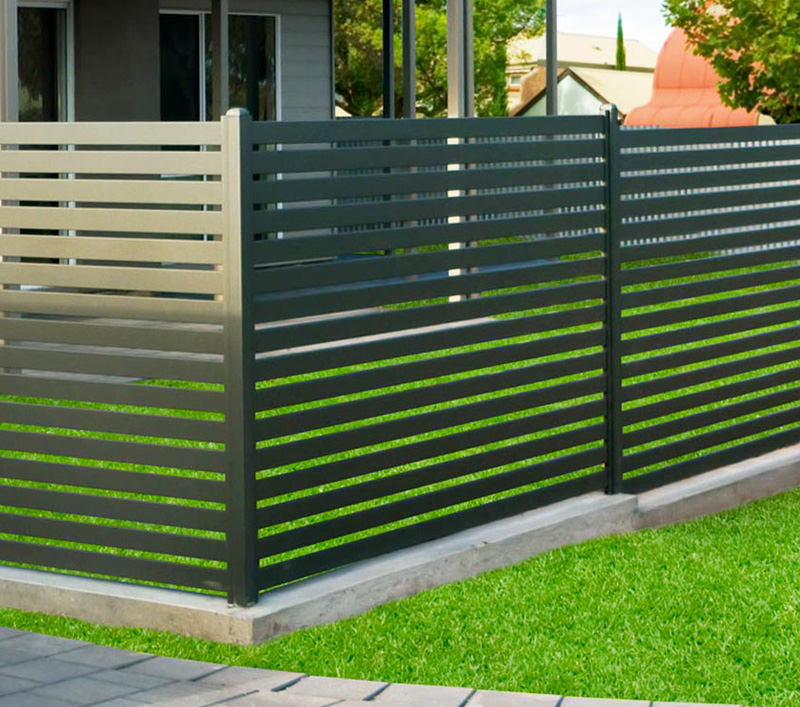 Aluminum Slat Fence