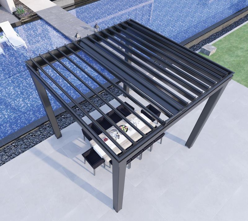 Motorized Aluminum Pergola